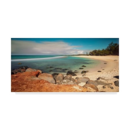 Pierre Leclerc 'Baby Beach Maui' Canvas Art,24x47